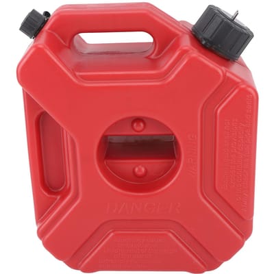 3L 0,75 Gallon Brandstoftank Schokbestendig Gemakkelijk te Dragen Universeel voor Motorfiets Off-road Voertuigen SUV ATV red