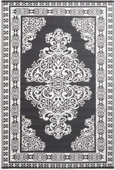 Homescapes weerbestendig vloerkleed in oosters design, voor binnen en buiten, 119.5 x 186 cm