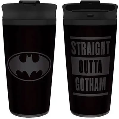DC Comics - Batman "Straight Outta Gotham" Metalen Reisbeker