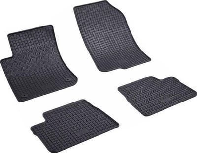 Automatten voor Peugeot 208 (2012-2019), Peugeot 2008 (2013-2019) - 4-delig - Rubber