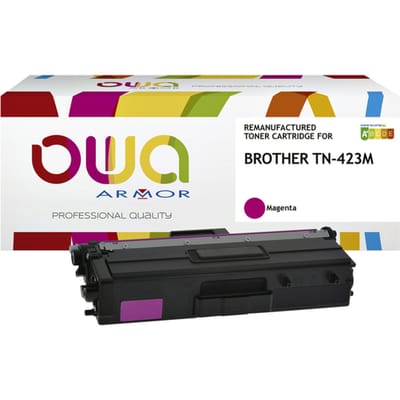 Toner OWA alternatief tbv Brother TN-423M rood