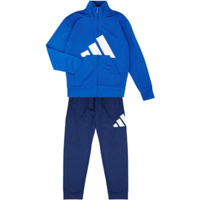 adidas Tricot Large Logo Tracksuit Junior - Blauw, Blauw 9-10Y