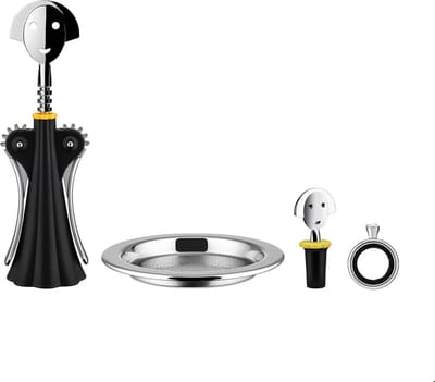 Alessi Anna G. Wijnset 4-Delig Zwart