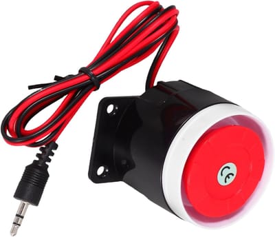 Mini Luidalarm - Geluidssysteem Sirene - Beveiliging Thuis - Duidelijk Geluid - 6.3 cm - Multicolor