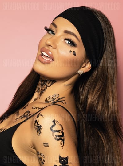 SilverAndCoco® - Zwarte Brede Haarband Festival Dikke Normale Stoffen Hoofdband Hardlopen / Sport Yoga Boho Diadeem Dames / Elastische Zwarte Haarbanden Breed - Zwart