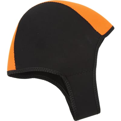 Wetsuit Capuchon Thermisch Zwemmen Surfen Duiken Capuchon Zon UV Bescherming Sneldrogend voor Mannen Vrouwen Zwart Oranje white