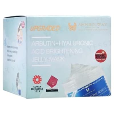 Annie's Way - Arbutin + Hyaluronic Acid Brightening Jelly masker