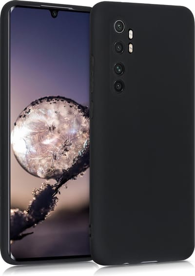 kwmobile telefoonhoesje geschikt voor Xiaomi Mi Note 10 Lite - Hoesje voor smartphone - Precisie camera uitsnede - In mat zwart