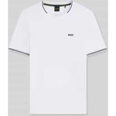 regular fit T-shirt van katoenmix model 'TAUL '