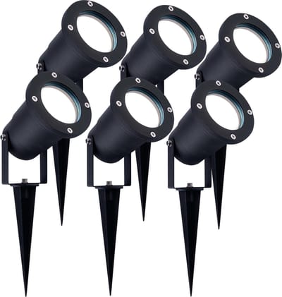 Ledvion - 6X LED Prikspots - IP65 - 5W - 6500K - 1M