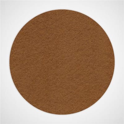 Ronde vilt onderzetter - Donkerbruin - 6 stuks - Ø 10 cm - Glas onderzetter - Cadeau - Woondecoratie - Woonkamer - Tafelbescherming - Onderzetters Voor Glazen - Keukenbenodigdheden - Woonaccessoires - Tafelaccessoires