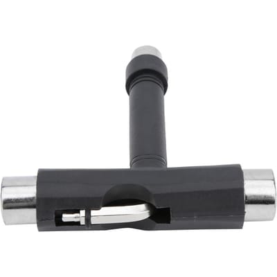 Professionele Skateboard Gereedschapskit Multifunctioneel LT Type Sleutel Vijf Functies Zwart gray