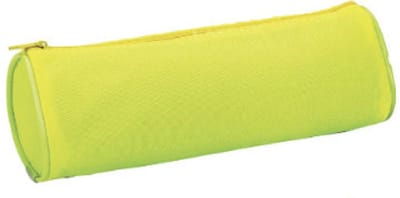 Hoogwaardige School Etui / Werk Etui | Pennenzak / Pennenhouder | Schoolspullen | 1-Vaks - Geel