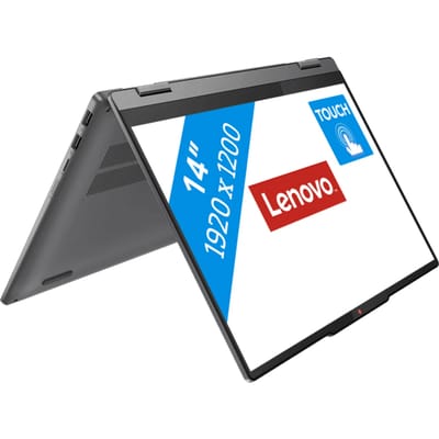 Lenovo IdeaPad 5 2-in-1 14IRH9 Intel® Core™ i5 i5-13420H Hybride (2-in-1) 35,6 cm (14") Touchscreen WUXGA 16 GB LPDDR5x-SDRAM 512 GB SSD Wi-Fi 6 (802.11ax) Windows 11 Home Grijs Engels
