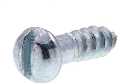Houten Schroeven - Schroeven Hout - Houtbevestiging - Schuin Verzonken Kop - 6 x 1/2 inch - Zilver