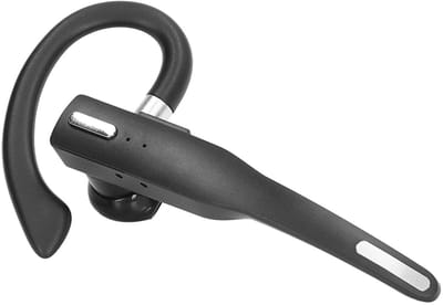 Allecto - Bluetooth-oortelefoon - Draaibaar Headset met Microfoon - Handfree Oproepen - In het oor - Ruisonderdrukking - Geschikt voor Autorijden e...