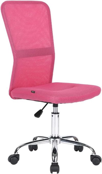 Ergonomische Bureaustoel Grijs In Hoogte Verstelbaar 360° Draaibaar Tot 120 kg