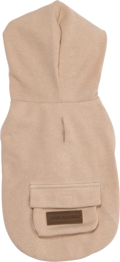 Animal Boulevard Outerwear Capuchon - Hondenkleding - 25 cm Beige