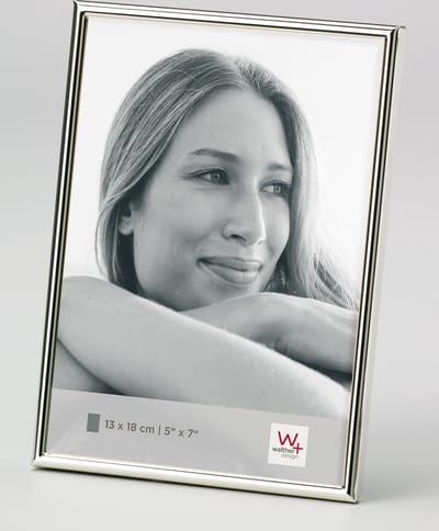 Walther Design Chloe - Fotolijst - Fotoformaat 9 x 13 cm - Zilver