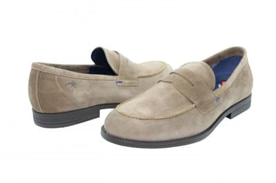 Fluchos Mocassins - Fluchos henri afelpado beige mocassin
