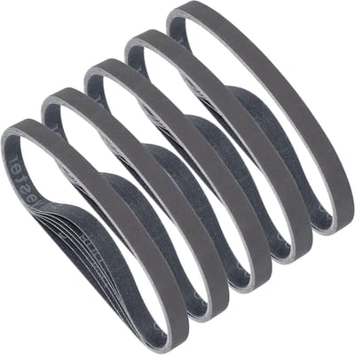 Hoge kwaliteit schuurbanden 13 x 457mm - 30 stuks - 800 grit siliciumcarbide voor messen slijpen en metaalbewerking
