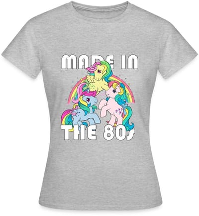 My Little Pony Retro Made In The 80's T-Shirt Dames