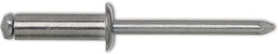 Blindklinknagels Aluminium/Staal Standaard Platte Kop 5x10mm - 500 Stuks