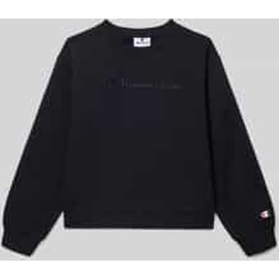 Sweatshirt met labelstitching