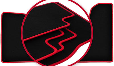 CARLUX-RED automatten voor: Microcar Virgo microcar (0)