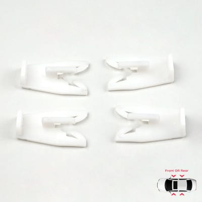 BWR5116 Lot de 4 clips de fixation pour lève-vitre Renault 19 X53 B/C53 D53 L53 S53 1988-2003
