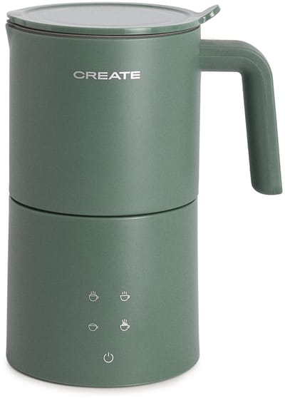CREATE - Vaatwasserbestendige melkopschuimer en -verwarmer - Sage - MILK FROTHER STUDIO PRO