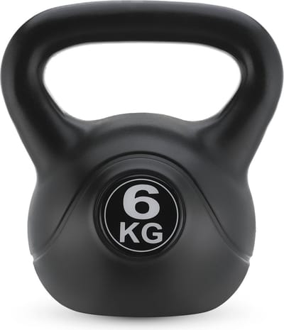 Gymtek® Kettlebell Dumbbell - 6kg - Kettlebell, Halter, Balgewicht