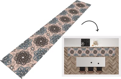 Keukenloper - Loper keuken - Patronen - Abstract - Bloemen - 300x50 cm - Keukenloper vinyl