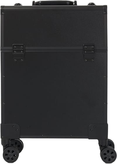 Guardian Beauty Nagel Beautycase - Aluminium -Make-up Trolley & Koffer - Cosmetica Organizer - Zwart - Kapper, Make-up, en Tattoo Artiest