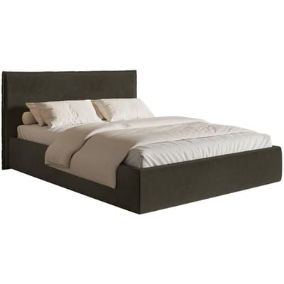 Bedframe Esmay velvet 200 x 200 cm | NADUVI Collection