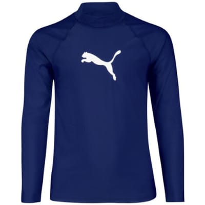PUMA ACCESSOIRES - swim kids unisex rashguard 1p, - Ov strand bovst jongens - Blauw