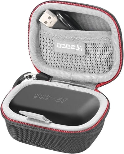 Hoogwaardige Beschermhoes voor Cisco 950 Draadloze Bluetooth Oordopjes - Ideaal voor Bescherming en Stijl