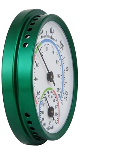 Kasthermometer - Temperatuurmeter - Temperatuur Bewaken - Analoge Meter - 228 inch - Aluminium