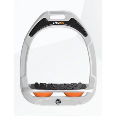 Ultra Grip Verstelbare Beugels Wit/Grijs/Oranje Flex-On Green Composite