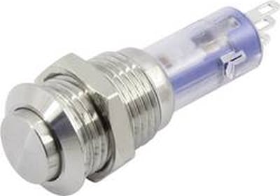 TRU COMPONENTS TC-6647600 LAS4GQH-11/S Druktoets 48 V/DC 0.50 A 1x uit/(aan) Moment 1 stuk(s)