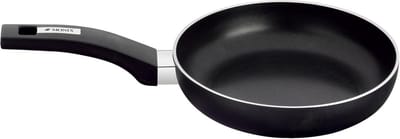 Aluminium Braadpan - Koekenpan - Dagelijks Koken - Antiaanbaklaag - 22 cm - Zwart