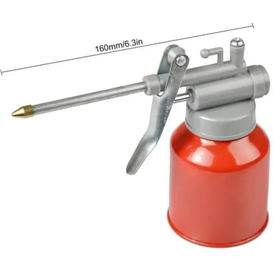 250ML Olienaald Fles Olieerfles Handmatige Olieer voor Smering Olieer Olie Spuitfles Mondstuk Machine Oliepot Vetspuiten 250ml