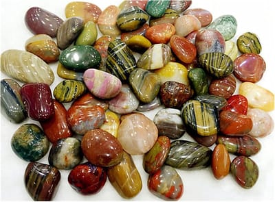 Decoratieve Kiezels - Kleurrijke Stenen - Tuindecoratie - Natuurlijke Steen - 2-3 cm - Multicolor