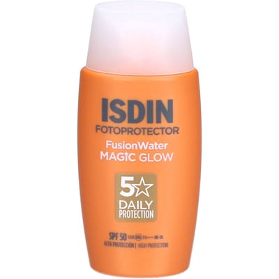 ISDIN - Fotoprotector FusionWater Magic Glow - SPF50 - 50ml - Ultralichte zonnecrème
