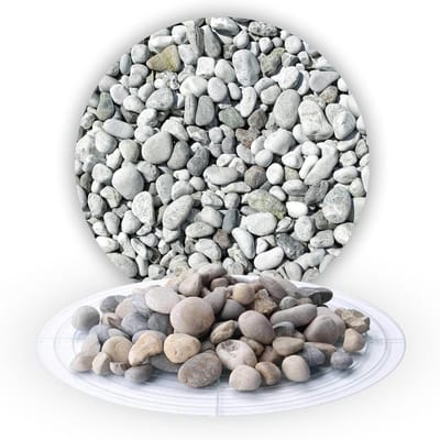 Kiezelstenen - Siergrind - Tuin Decoratie - Natuurlijk Afgerond - 16-32 mm - Naturel
