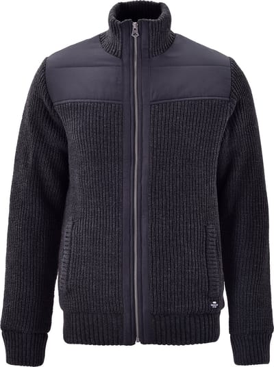 SoulCal - In between - Heren - Vest met rits - Heren - Vest - Outdoor- Heren - Vest - Donker grijs - S