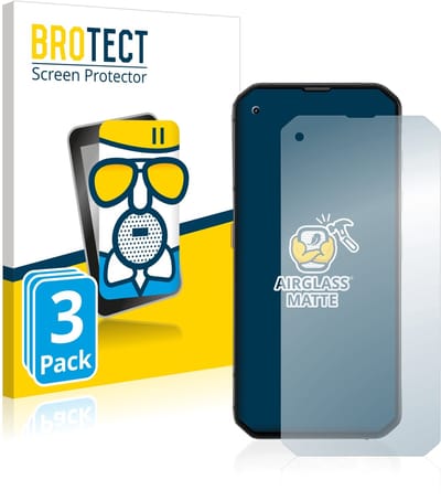 BROTECT - Screenprotector voor Blackview BL6000 Pro 5G - Folie Beschermfolie Beschermglas matte 3 Stuks