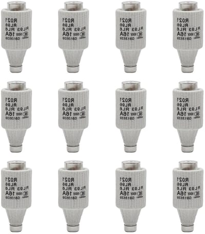12 Spiral Keramische Smeltveiligingen 16A 500 VAC - Veilige Bescherming voor Kabels en Elektrische Installaties