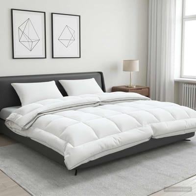 vidaXL - Dekbed - en - Kussen - Set - 3 - st - 200x200 - cm - 4 - seizoenen - 140+220 - GSM