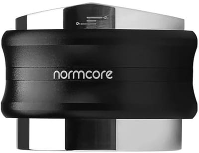 2-in-1 koffiedistributeur en stamper voor espresso, past op 58 mm portafilter